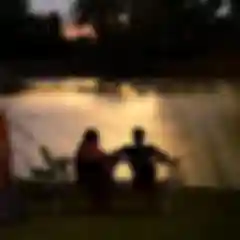 Watch the sun go down from the lakeside. 